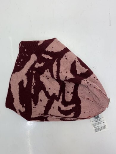 商品画像：ニットキャップ/--/ポリエステル/BRD/総柄/メンズ/X000010067 3