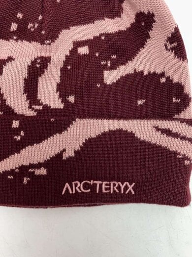 商品画像：ニットキャップ/--/ポリエステル/BRD/総柄/メンズ/X000010067 4