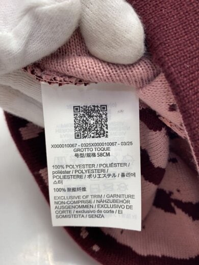 商品画像：ニットキャップ/--/ポリエステル/BRD/総柄/メンズ/X000010067 5