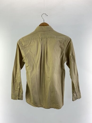 商品画像：長袖シャツ/S/コットン/BEG/無地 2