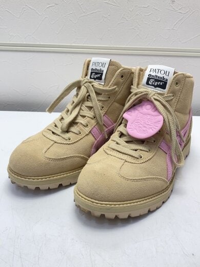 商品画像：PATOU MEXICO RINKAN/ハイカットスニーカー/24cm/BEG/スウェード/1183C378 2