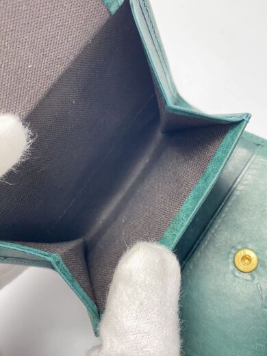 商品画像：LENMA/2つ折り財布/レザー/GRN/メンズ 5