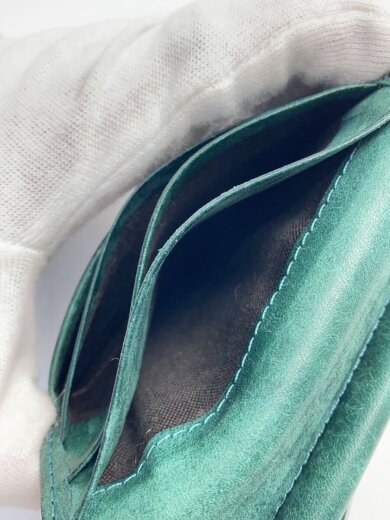 商品画像：LENMA/2つ折り財布/レザー/GRN/メンズ 6