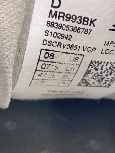 商品画像：NEW BALANCE 993 Madローカットスニーカー/26cm 5