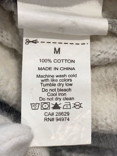 商品画像：パーカー/M/コットン/GRY/118311 4