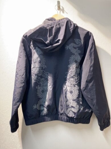 商品画像：Dragon track jacket/ジャケット/S/ナイロン/BLK 2