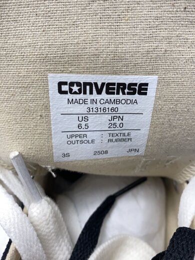 商品画像：RAD WINPS/ハイカットスニーカー/25cm/BLK/キャンバス/31316160 5