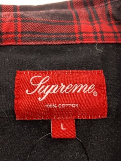 商品画像：Animal Patchwork Twill Shirt/L/コットン/RED/アニマル 3