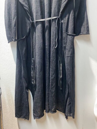 商品画像：カーディガン(薄手)/2/リネン/BLK/LG-K11-360 4