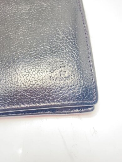 商品画像：2つ折り財布/レザー/BLK/メンズ 3