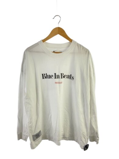 商品画像：長袖Tシャツ/L/コットン/WHT 1