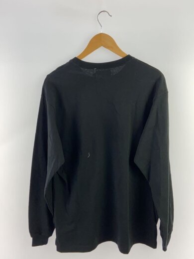 商品画像：長袖Tシャツ/M/コットン/BLK 2