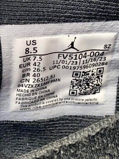 商品画像：AJ 11 RETRO LOW_エア ジョーダン 11 LOW/26.5cm/BLK 5