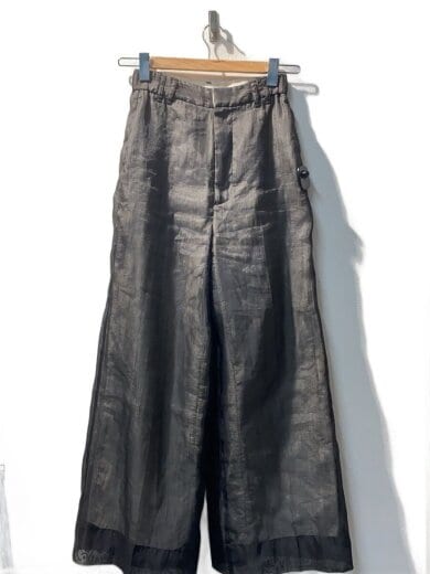 商品画像：ワイドパンツ/S/ポリエステル/GRY/500HST31-0401 1