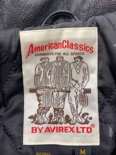 商品画像：VARISTY LEATHER GOALERS/ジャケット/M/牛革/BLK/783-5250008 3