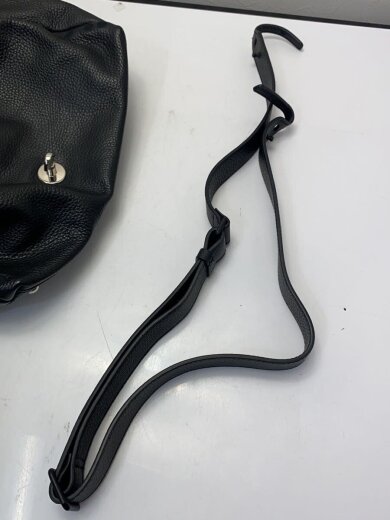 商品画像：ショルダーバッグ/レザー/BLK/46315602 7