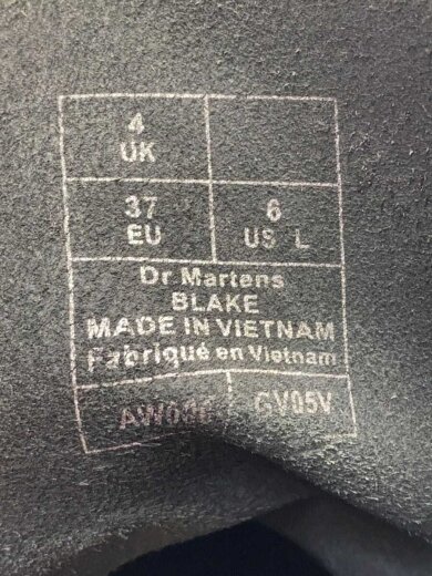 商品画像：BLAKE BELT BOOTS/UK4/BLK 5