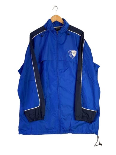 商品画像：00s～/フード付き/VFL Bochum/ナイロンジャケット/XL/ナイロン/BLU// 1