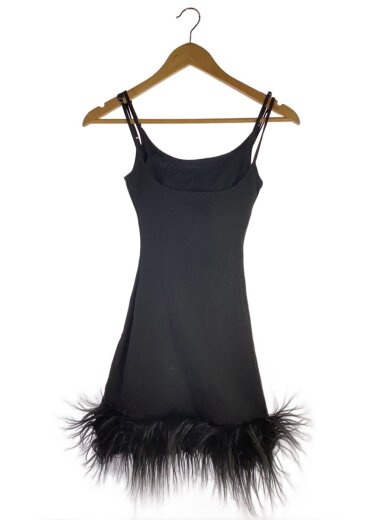 商品画像：THEREDTHREAD/キャミワンピース/FREE/--/BLK/TR34118 1