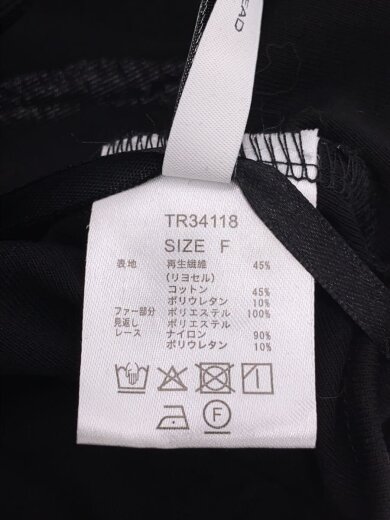 商品画像：THEREDTHREAD/キャミワンピース/FREE/--/BLK/TR34118 4