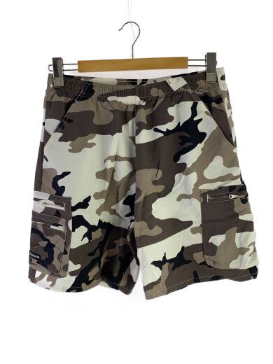 商品画像：CARGO WATER SHORT SNOW CAMO/ショートパンツ/S/ナイロン/BRW/カモフラ 1