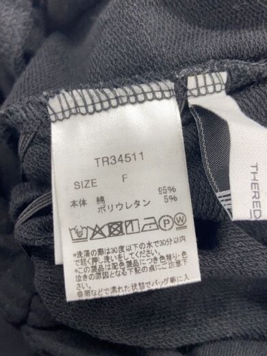 画像：その他ブランドTHEREDTHREAD/ボトム/FREE/コットン/BLK/TR345114