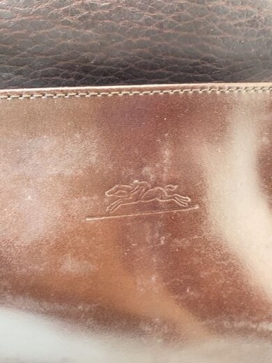 画像：LONGCHAMPミニボストンバッグ/レザー/BRW/29831570025