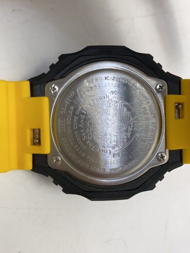 商品画像：ソーラー腕時計_G-SHOCK/デジアナ/ラバー/BLK/YLW 3