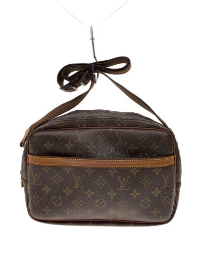 商品画像：リポーターPM_モノグラム・キャンバス/PVC/BRW/総柄 1