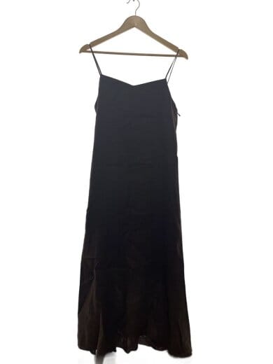 商品画像：25SS/リネンキャミワンピース/36/リネン/BRW/無地/25040900956020// 1