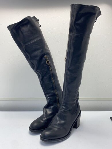 商品画像：レースアップブーツ/36/BLK 2