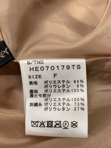 商品画像：キャミワンピース/FREE/ベロア/BEG/無地/HE070179// 4