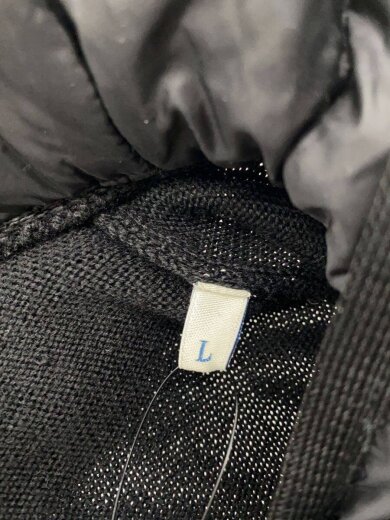 商品画像：ジップパーカー/L/ウール/BLK/D20939487700 4