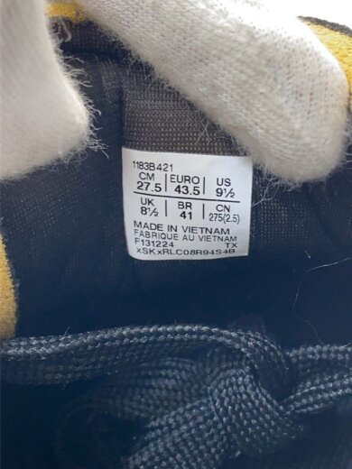 画像：Onitsuka Tigerローカットスニーカー/27.5cm/BLK/1183B4215