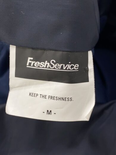 画像：FreshServiceコート/M/コーデュロイ/NVY3