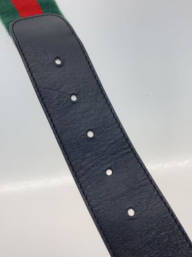 商品画像：ベルト/--/GRN/ストライプ/メンズ/411924// 4