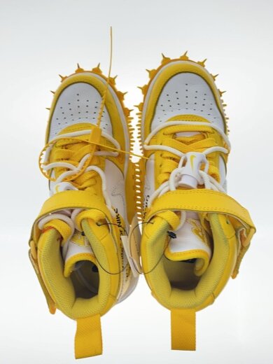 商品画像：OFF-WHITE X AIR FORCE 1 MID_オフホワイト X エアフォース 1 ミッド/23cm/YLW 3