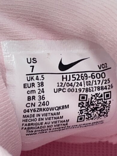 商品画像：V2K RUN_V2K ラン/24cm/PNK 5