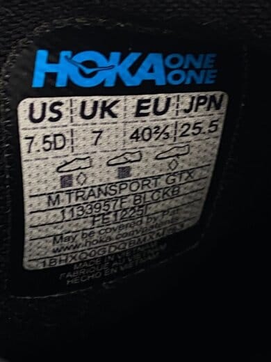 商品画像：M TRANSPORT GTX/ローカットスニーカー/25.5cm/BLK/1133957F 5