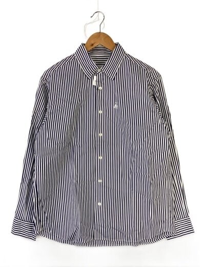 商品画像：長袖シャツ/1/コットン/ストライプ/SPNT-260010 1