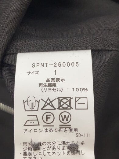 商品画像：DRAPE ZIP-UP SHIRT/ジャケット/1/--/BLK/無地/SPNT-260005 4