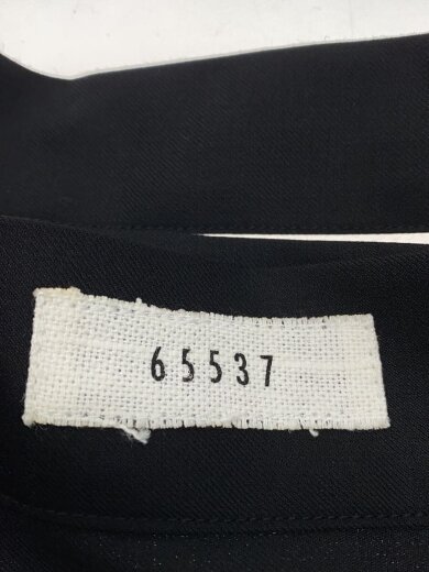 商品画像：65537/ボトム/1/ウール/BLK/無地/65537-B002C// 4