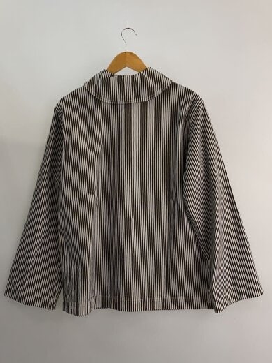 商品画像：U.S.NAVY SHAWL COLLAR COVERALL/38/コットン/BLK/ストライプ// 2
