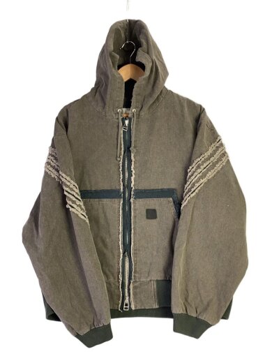 商品画像：CANVAS HOODIE JACKET/2/コットン/GRY/R25AWTNY12// 1