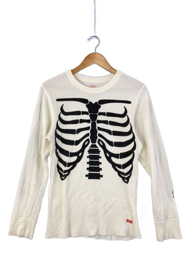 商品画像：Bones Thermal Crew/長袖Tシャツ/M/コットン/ホワイト// 1