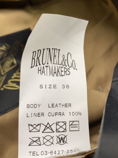 商品画像：BRUNEL&CO/ヘッドウェア/--/レザー/BRW/メンズ// 6