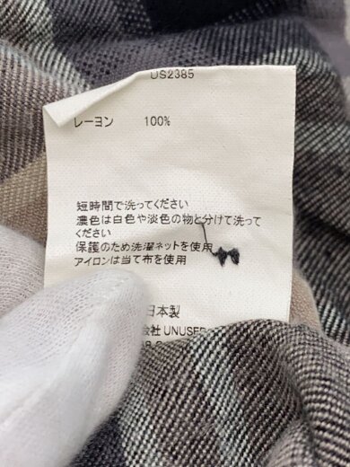 商品画像：ネルシャツ/3/レーヨン/チェック/US2385// 5