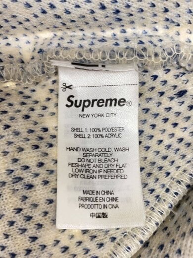 商品画像：23FW/Sherpa Logo Beanie/ポリエステル/CRM/総柄/メンズ// 4