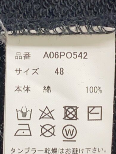 商品画像：スウェット/48/コットン/BLK/A06PO542// 4