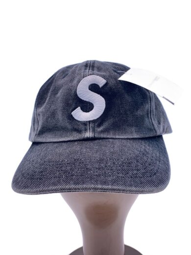 画像：Supremeキャップ/FREE/コットン/GRY/メンズ/24FW/Pigment S logo 6-Panel//1
